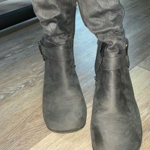 Gray Boots
